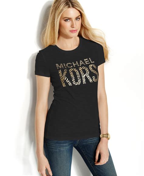 michael kors womens tees|michael kors dressy tops.